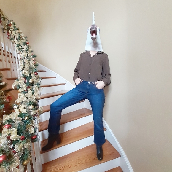 Lucky Brand Sofia Boot Ankle Jeans Dark Wash 8/29 - Picture 2 of 8